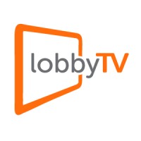 lobbyTV logo, lobbyTV contact details