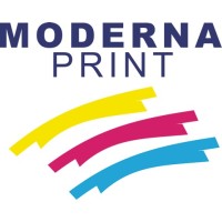 MODERNA PRINT logo, MODERNA PRINT contact details