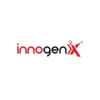 InnoGenX logo, InnoGenX contact details