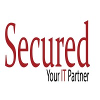 Secured logo, Secured contact details