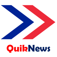 QuikNews logo, QuikNews contact details