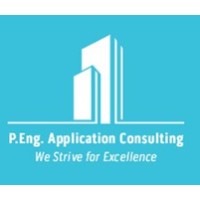 P. Eng. Application Consulting logo, P. Eng. Application Consulting contact details