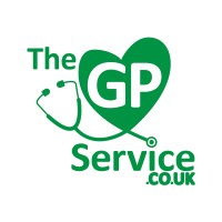 The GP Service logo, The GP Service contact details