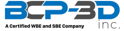 BCP-3D logo, BCP-3D contact details