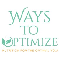 Ways to Optimize - Nutrition for the Optimal You! logo, Ways to Optimize - Nutrition for the Optimal You! contact details