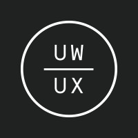 UW/UX logo, UW/UX contact details