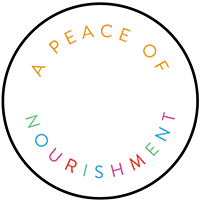 A Peace of Nourishment logo, A Peace of Nourishment contact details