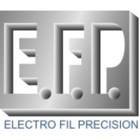 E.F.P. logo, E.F.P. contact details