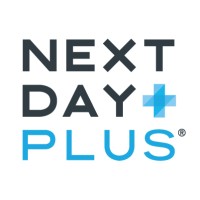 Next Day Plus logo, Next Day Plus contact details