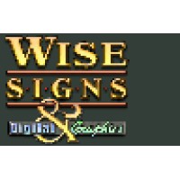 Wise Signs logo, Wise Signs contact details