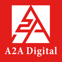 A2A Digital logo, A2A Digital contact details