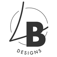 L.B. Designs logo, L.B. Designs contact details