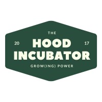 The Hood Incubator logo, The Hood Incubator contact details