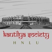 Kautilya Society, HNLU logo, Kautilya Society, HNLU contact details