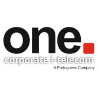 One i-Telecom logo, One i-Telecom contact details