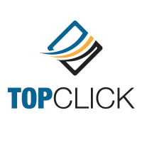 TopClick logo, TopClick contact details