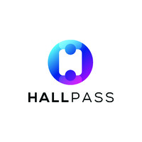 HallPass logo, HallPass contact details