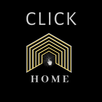 Click Home logo, Click Home contact details