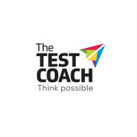 The Test Coach logo, The Test Coach contact details