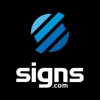 Signs.com logo, Signs.com contact details