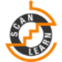 Scan Learn as logo, Scan Learn as contact details