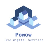 Powow logo, Powow contact details