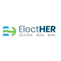 ElectHER logo, ElectHER contact details