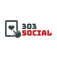 303 Social logo, 303 Social contact details