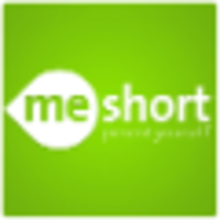 MeShort logo, MeShort contact details