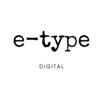 e-type digital logo, e-type digital contact details