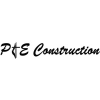 P&E Construction logo, P&E Construction contact details