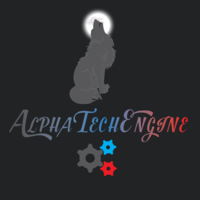 AlphaTechEngine logo, AlphaTechEngine contact details