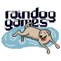 Raindog Games logo, Raindog Games contact details