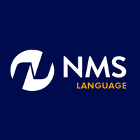 NMS Language logo, NMS Language contact details