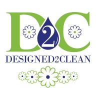 Designed 2 Clean logo, Designed 2 Clean contact details