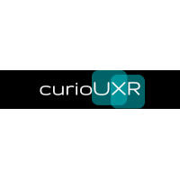 curioUXR logo, curioUXR contact details