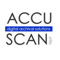 AccuScan logo, AccuScan contact details