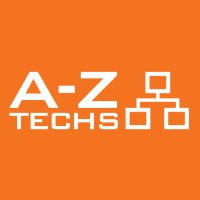 A-Z TECHS logo, A-Z TECHS contact details