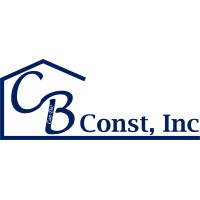 CB Const logo, CB Const contact details