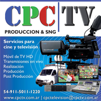 CPC televisión logo, CPC televisión contact details