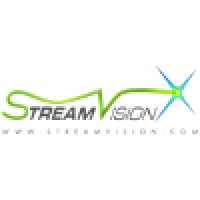 StreamVision logo, StreamVision contact details