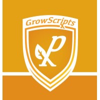 GrowScripts logo, GrowScripts contact details