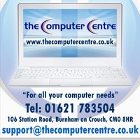 The Computer Centre logo, The Computer Centre contact details