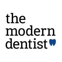 The Modern Dentist logo, The Modern Dentist contact details