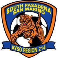 AYSO Region 214 South Pasadena San Marino logo, AYSO Region 214 South Pasadena San Marino contact details