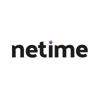 NETiME logo, NETiME contact details