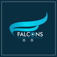 The Falcons logo, The Falcons contact details