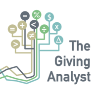 The Giving Analyst logo, The Giving Analyst contact details