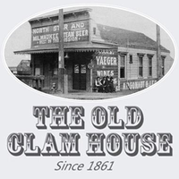 The Old Clam House logo, The Old Clam House contact details