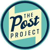 The Post Project logo, The Post Project contact details